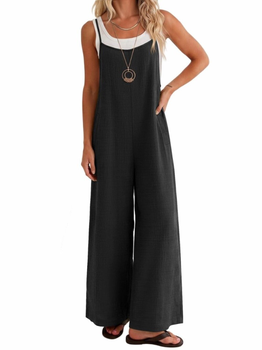 Women's Casual Jumpsuits Loose Overalls Jumpers Summer Outfits